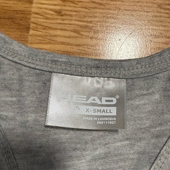 Head Turquoise Open Back Tank Size XS - Picture 3 of 4